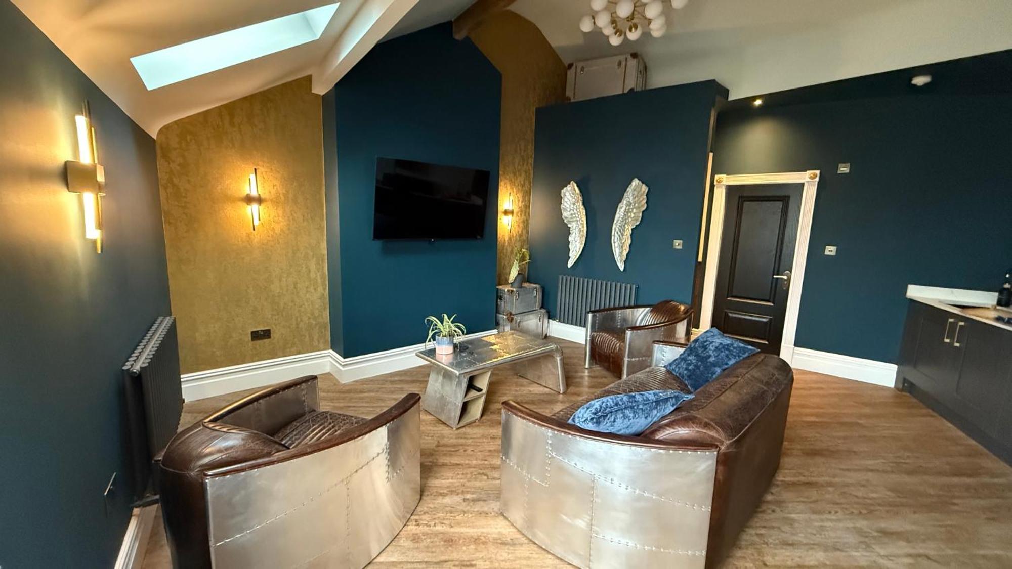 Ferienwohnung The Loft At One Luxury Penthouse Wigan Exterior foto